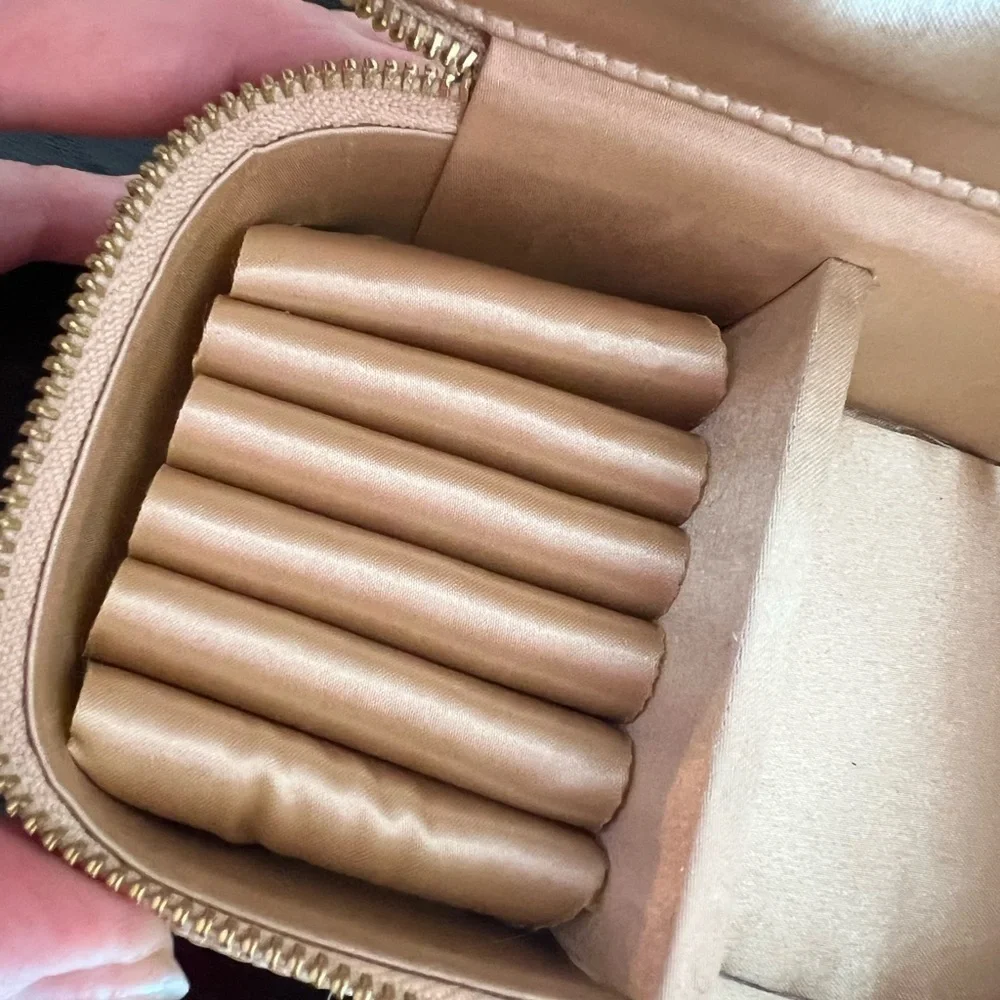 J.Crew Woven Jewelry Case